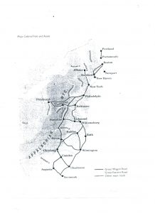 Major Colonial Trails & Roads